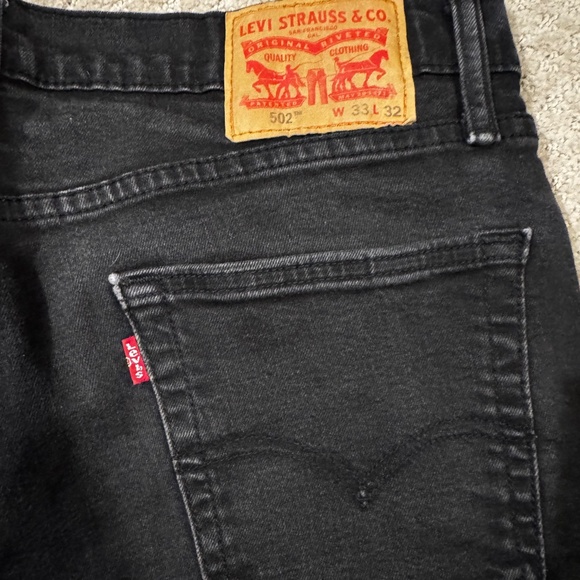 Levi’s Jeans 502 Black - Picture 1 of 3